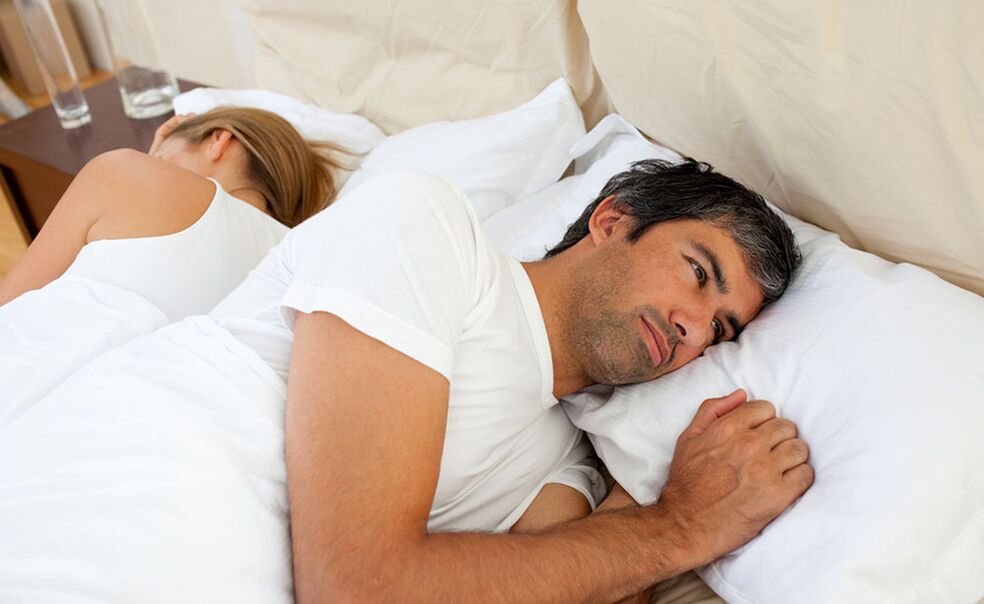 Egy embernek problémái vannak a hatékonysággal